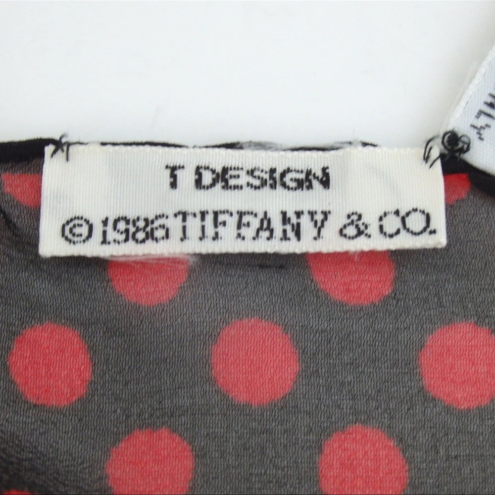 Tiffany & Co. Floral Scarf - Yellow, Red, Blue - Picture 9 of 10